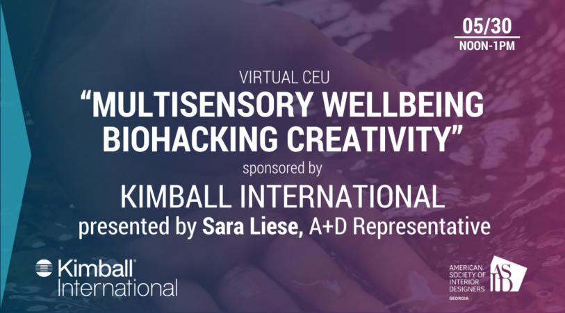 Virtual CEU - "Multisensory Wellbeing - Biohacking Creativity"