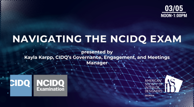 Navigating the NCIDQ exam